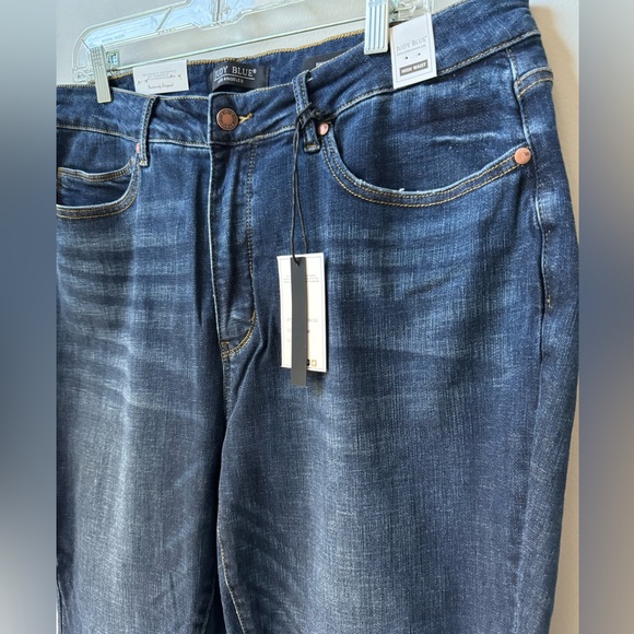 Judy Blue High Rise Tummy Control Dark Rinse Skinny Jeans NWT - Picture 3 of 6